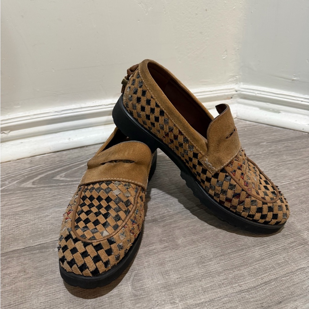 Cole Haan x Pendleton Geneva Woven Penny Loafer - Women's US 8